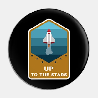 Up To The Stars Pin