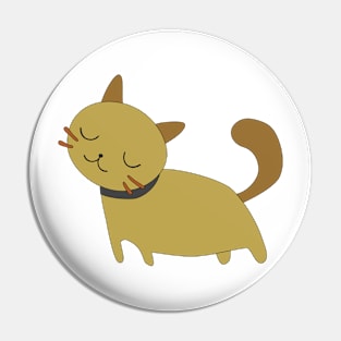 Cat Print Pin