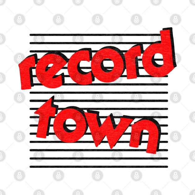 Record Town Defunct 1980s Mall Record Store by Turboglyde