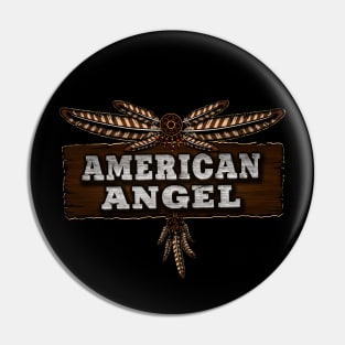 Native American Angel Pin