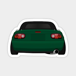 Miata rear Race-Green Magnet