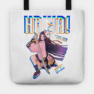 Haiya anime girl Tote