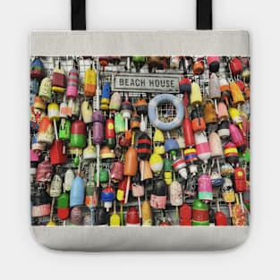 Beach House Buoys Tote