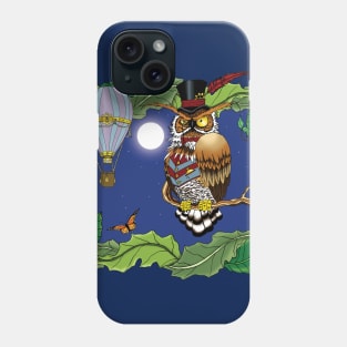 Mr.Steam at Night Phone Case