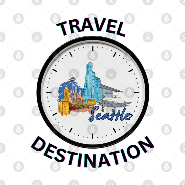 Travel to Seattle by Voxen X