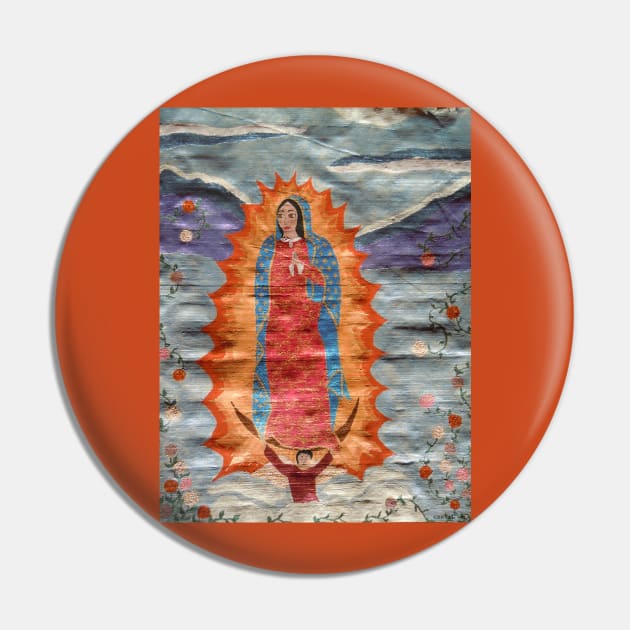 Our Lady of Guadalupe (Papyrus Version) Pin by DebiCady