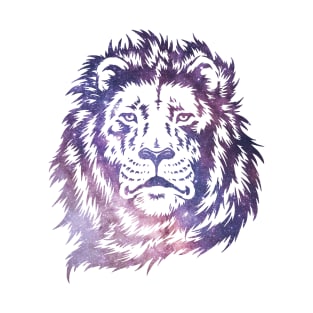 Fierce Galaxy Lion Leo T-Shirt