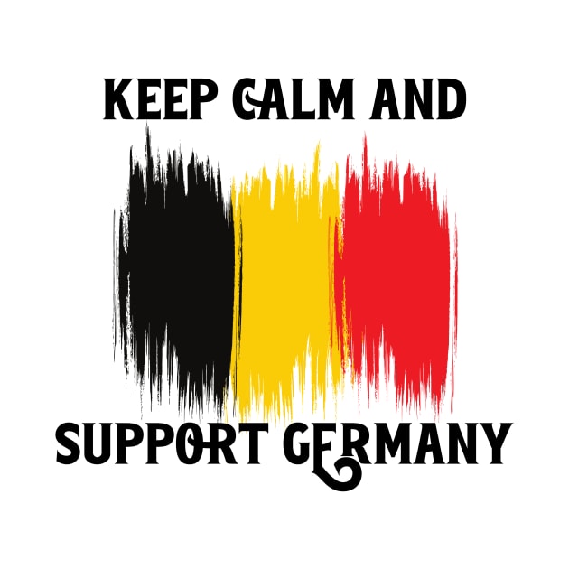 Keep Calm And Support Germany by nextneveldesign