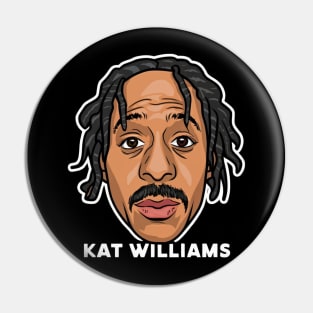 Katt Williams Funny Face Pin