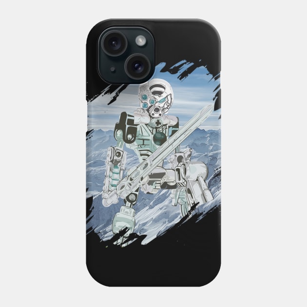 Kopaka Toa of Ice Phone Case by CubeRider