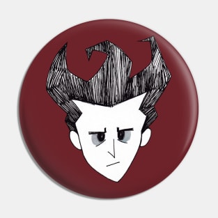 Wilson Don't Starve Fanart Pin