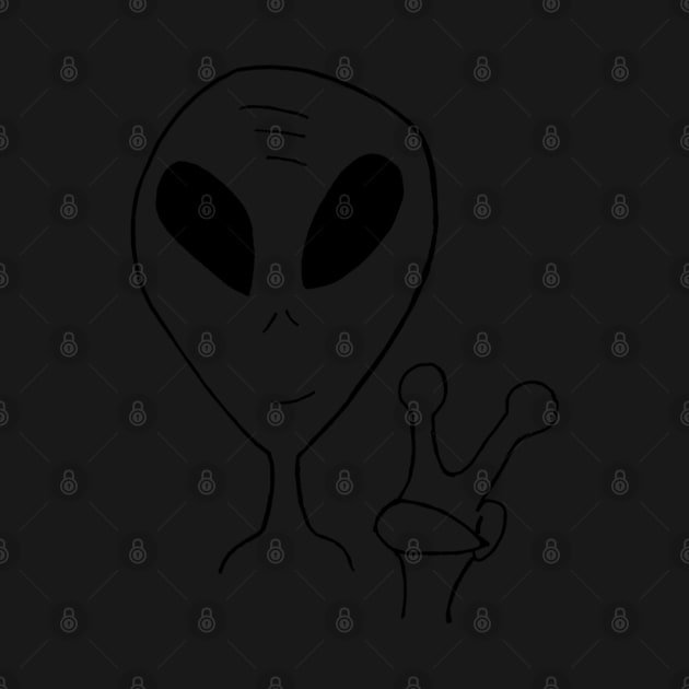 AlienPeaceBro by InterTerror