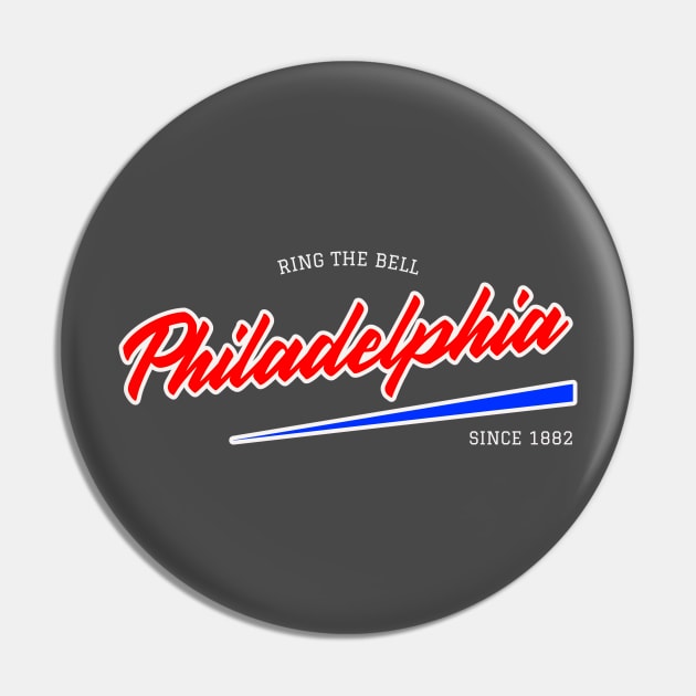 Ring the Bell Philadelphia Pin by Philly Drinkers