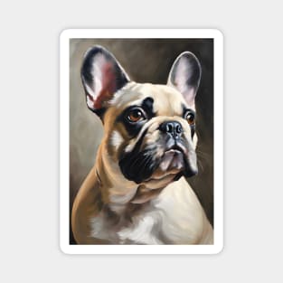 French Bulldog Oil Painting Magnet