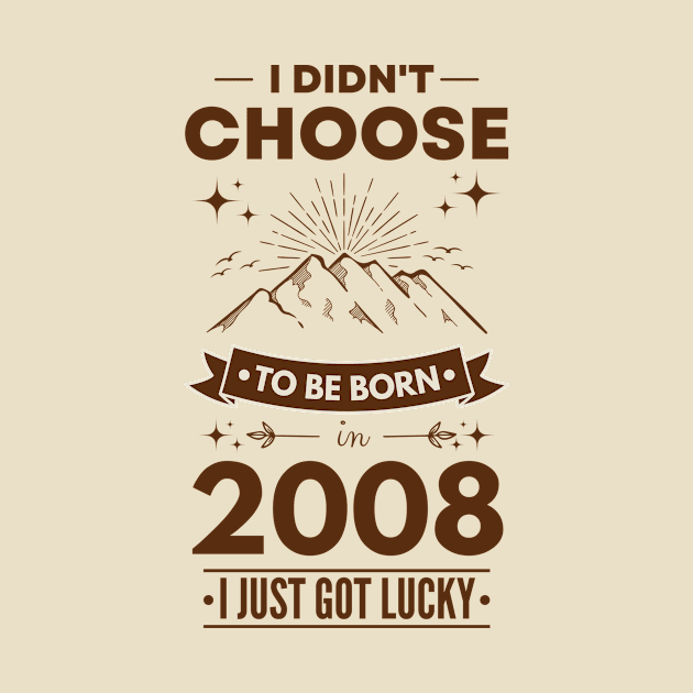 Lucky to be born in 2008 by Artomino