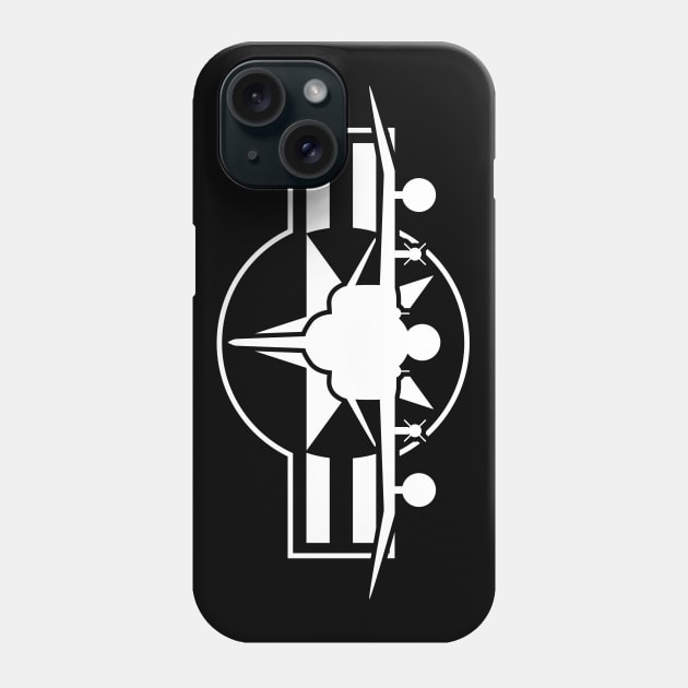 F-4 Phantom II Military Fighter Jet Airplane Phone Case by hobrath