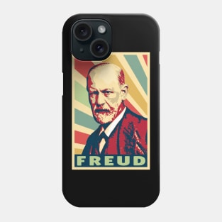 Sigmund Freud Vintage Colors Phone Case