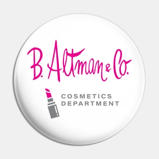 B. Altman & Co. Cosmetics Department Pin