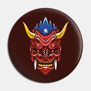 Oni mask Pin