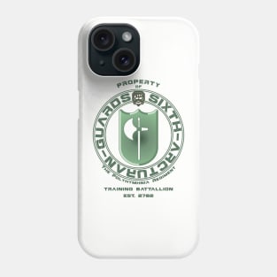 Sixth Arcturan Guards training battalion Phone Case