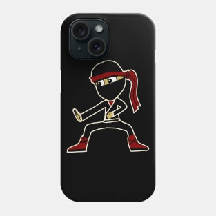 Cute Ninja for Kids Boys Toddler who like Ninjas Phone Case