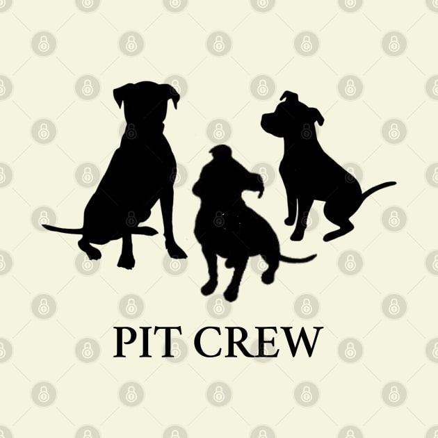 PIT CREW - Pit bull Terriers by ZogDog Pro