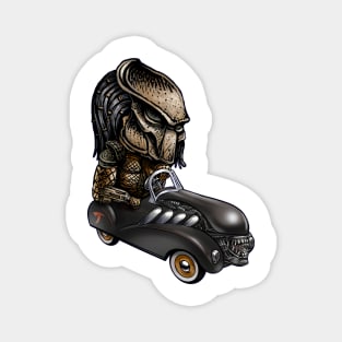 Alien Pedal Car Magnet