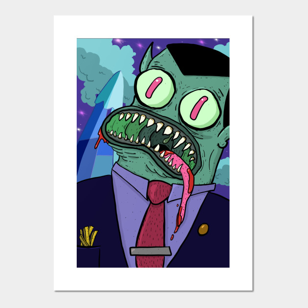 Hunson Abadeer Hunson Abadeer Posters And Art Prints Teepublic Hunson abadeer, lord of evil and ruler of the nightosphere caught at the refrigerator. teepublic
