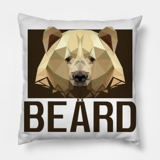 bear lowpoly art Pillow