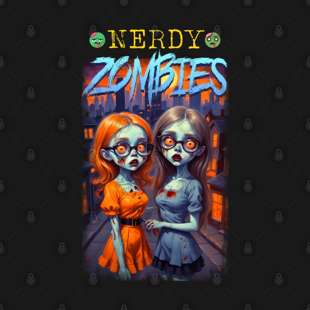 Nerdy Zombies by KawaiiDread