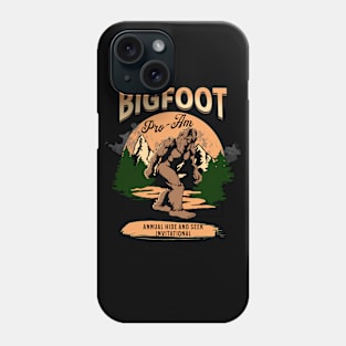 Bigfoot Pro-Am Hide and Seek Invitational Phone Case