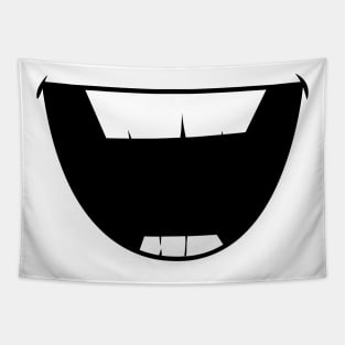 Funny Mouth Smile Happy Tapestry