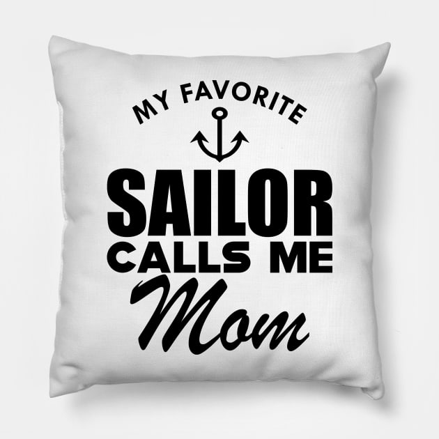 Sailor Mom Pillow by KC Happy Shop