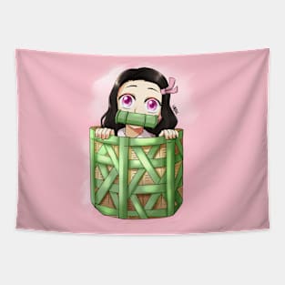 Baby Nezuko Tapestry