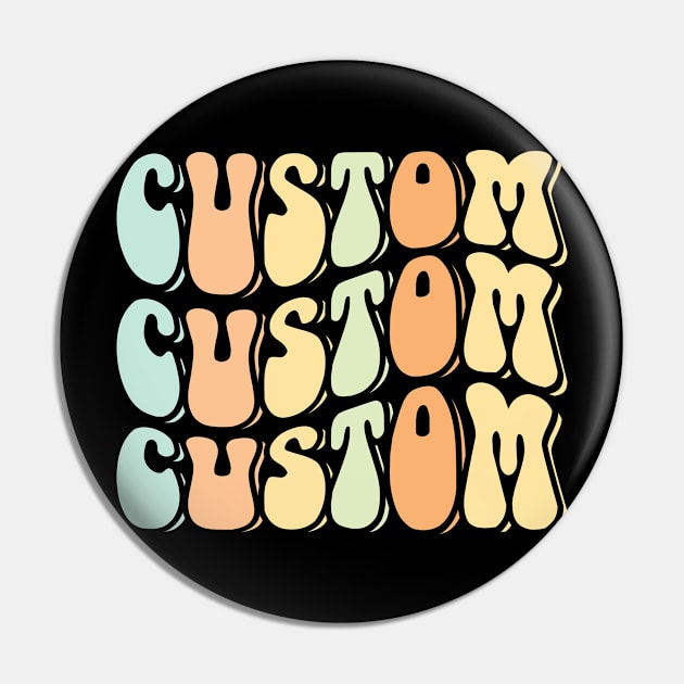 Custom Reto Pin by jasminemayer