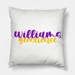 williams college geoscience Pillow