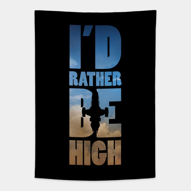 I'd Rather Be High - Firefly Tapestry by vincentcarrozza