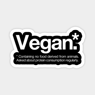 Vegan Definition Magnet