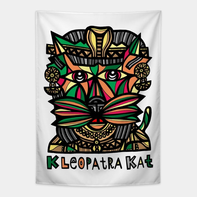 Kleopatra Kat Tapestry by The BuddaKats