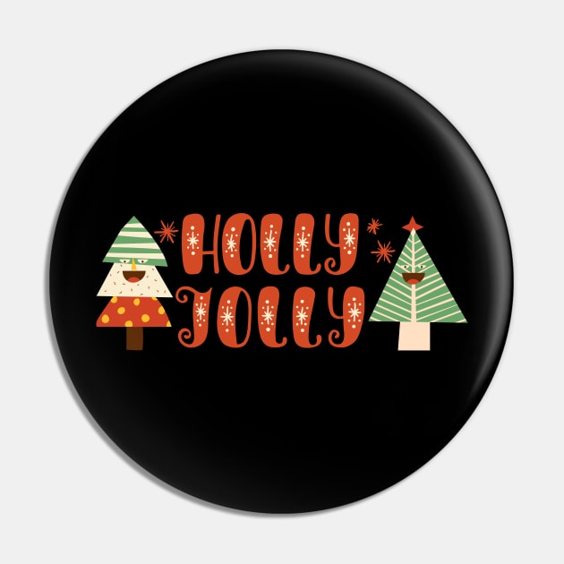 Holly Jolly Pin by LadyAga