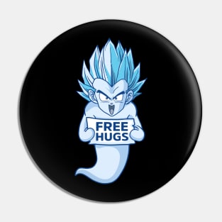 Free Hugs Kamikaze Ghost Pin