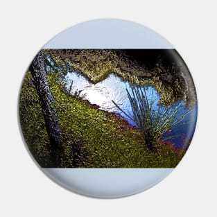 moonlight over the creek Pin