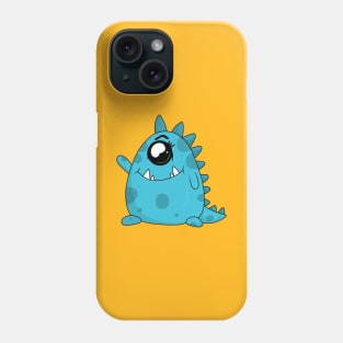 Blue Monster Phone Case