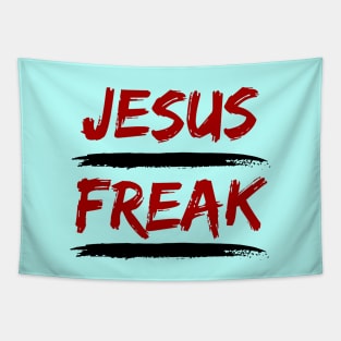 Jesus Freak | Christian Typography Tapestry