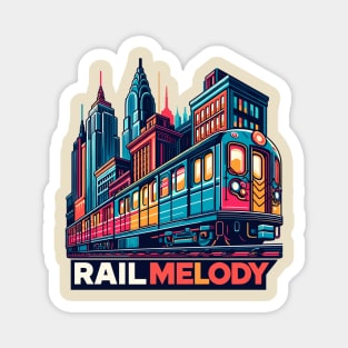 Railway, Rail Melody Magnet