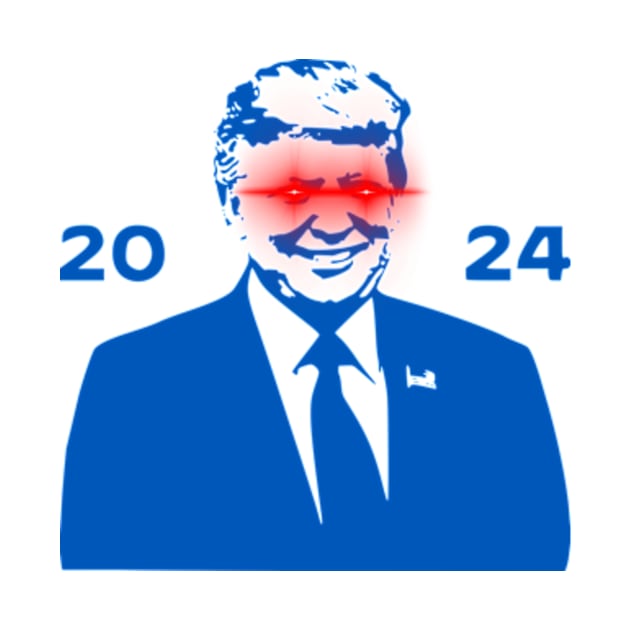 DARK TRUMP 2024 Dark Brandon Remix USA President (Blue) by MAR-A-LAGO RAIDERS