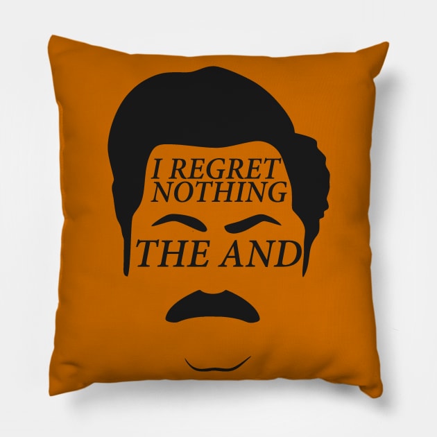 Ron Swanson Pillow by Polos