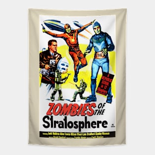 Vintage Science Fiction Serial - Zombies of the Stratosphere Tapestry