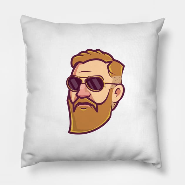 McGregor Badass Pillow by Kreativa