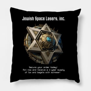 Jewish Space Lasers v4 Pillow